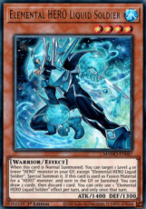 Elemental HERO Liquid Soldier - MAMO-EN047 - Ultra Elemental HERO Liquid Soldier - MAMO-EN047 - Ultra Rare 1st Edition