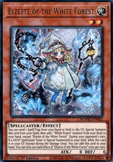 Elzette of the White Forest - MAMO-EN052 - Ultra R Elzette of the White Forest - MAMO-EN052 - Ultra Rare 1st Edition