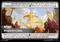 Emperor's Dais 207/221 - Uncommon Foil Emperor's Dais 207/221 - Uncommon Foil