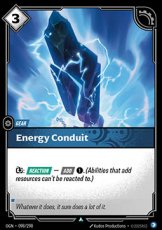 Energy Conduit - 098/298 - Uncommon Energy Conduit - 098/298 - Uncommon