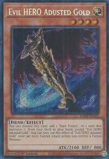 Evil HERO Adusted Gold - RA04-EN029 - Secret Rare 1st Edition