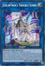 Evil★Twin's Trouble Sunny - MP22-EN216 - Prismatic Secret Rare 1st Edition