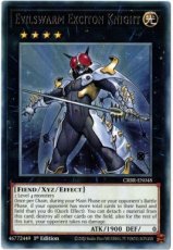 Evilswarm Exciton Knight - CRBR-EN048 - Rare 1st Edition