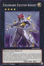 Evilswarm Exciton Knight - L26D-ENM22 - Common 1st Evilswarm Exciton Knight - L26D-ENM22 - Common 1st Edition