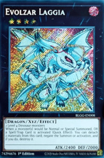 Evolzar Laggia(Chibi artwork) - BLGG-EN008 - Secre Evolzar Laggia(Chibi artwork) - BLGG-EN008 - Secret Rare 1st Edition