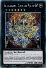 Exstellarknight Constellar Ptolemy Ω7 - BLGG-EN01 Exstellarknight Constellar Ptolemy Ω7 - BLGG-EN018 - Secret Rare 1st Edition