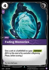 Fading Memories - 180/298 - Uncommon Foil Fading Memories - 180/298 - Uncommon Foil