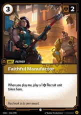 Faithful Manufactor - 211/298 - Common Faithful Manufactor - 211/298 - Common
