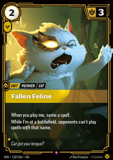 Fallen Feline - 132/166 - Rare Fallen Feline - 132/166 - Rare