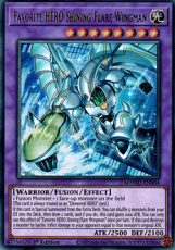 Favorite HERO Shining Flare Wingman - MAMO-EN004 - Favorite HERO Shining Flare Wingman - MAMO-EN004 - Ultra Rare 1st Edition