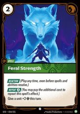 Feral Strength 034/221 - Common Foil Feral Strength 034/221 - Common Foil