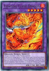 Fighting Flame Dragon - MZMI-EN005 - Rare 1st Edition