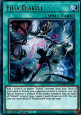 Filia Diabell - MAMO-EN100 - Ultra Rare 1st Editio Filia Diabell - MAMO-EN100 - Ultra Rare 1st Edition