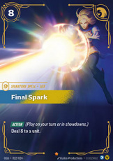 Final Spark - 022/024 - Epic - Non-Foil Final Spark - 022/024 - Epic - Non-Foil