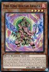 Fire King Avatar Arvata - OP25-EN007 - Super Rare Fire King Avatar Arvata - OP25-EN007 - Super Rare