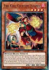 Fire King Courtier Ulcanix - MP25-EN262 - Ultra Ra Fire King Courtier Ulcanix - MP25-EN262 - Ultra Rare 1st Edition