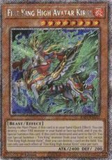 Fire King High Avatar Kirin - RA05-EN032 - Platinu Fire King High Avatar Kirin - RA05-EN032 - Platinum Secret Rare 1st Edition