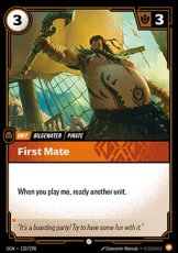 First Mate - 132/298 - Common Foil First Mate - 132/298 - Common Foil
