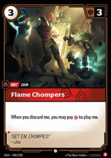 Flame Chompers - 006/298 - Common Foil Flame Chompers - 006/298 - Common Foil