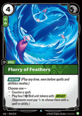 Flurry of Feathers - 044/219 - Uncommon - Foil Flurry of Feathers - 044/219 - Uncommon - Foil