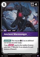 Foil - Ancient Warmonger 131/221 - Uncommon Foil - Ancient Warmonger 131/221 - Uncommon