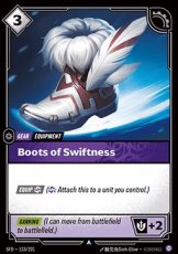 Foil - Boots of Swiftness 133/221 - Uncommon Foil - Boots of Swiftness 133/221 - Uncommon