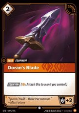 Foil - Doran's Blade 095/221 - Common Foil - Doran's Blade 095/221 - Common