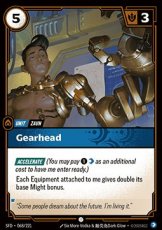 Foil - Gearhead 068/221 - Common Foil - Gearhead 068/221 - Common