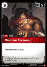 Foil - Minotaur Reckoner 014/221 - Uncommon Foil - Minotaur Reckoner 014/221 - Uncommon