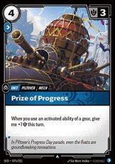Foil - Prize of Progress 075/221 - Uncommon Foil - Prize of Progress 075/221 - Uncommon