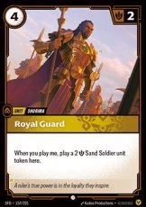 Foil - Royal Guard 157/221 - Common Foil - Royal Guard 157/221 - Common
