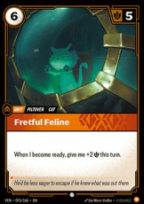 Fretful Feline - 071/166 - Common Fretful Feline - 071/166 - Common