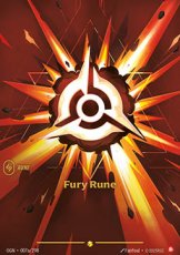 Fury Rune - 007a/298 - Showcase Fury Rune - 007a/298 - Showcase
