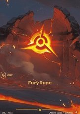 Fury Rune - R01a/219 - Showcase Fury Rune - R01a/219 - Showcase