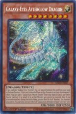 Galaxy-Eyes Afterglow Dragon - RA01-EN017 - Secret Rare 1st Edition