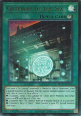Gateway of the Six - BLGG-EN105 - Ultra Rare 1st E Gateway of the Six - BLGG-EN105 - Ultra Rare 1st Edition