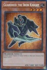 Gearfried the Iron Knight(New artwork) - BLMM-EN00 Gearfried the Iron Knight(New artwork) - BLMM-EN004 - Secret Rare 1st Edition