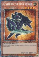 Gearfried the Iron Knight(New artwork) - BLMM-EN00 Gearfried the Iron Knight(New artwork) - BLMM-EN004 - Starlight Rare 1st Edition