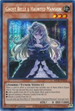 Ghost Belle & Haunted Mansion - MP22-EN258 - Prismatic Secret Rare 1st Edition