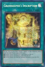 Gravekeeper's Inscription - MP24-EN064 - Prismatic Secret Rare 1st Edition