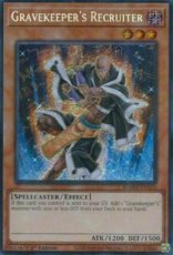Gravekeeper's Recruiter - BLMM-EN110 - Secret Rare Gravekeeper's Recruiter - BLMM-EN110 - Secret Rare 1st Edition