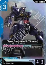 Gundam Mk-II (Titans) - Gundam Promotional Cards - Gundam Mk-II (Titans) - Gundam Promotional Cards - GD02-003 - Foil