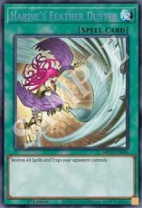 Harpie's Feather Duster(alternate artwork) - MP24-EN058 - Prismatic Secret Rare 1st Edition