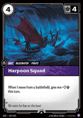 Harpoon Squad 137/221 - Uncommon (P) Harpoon Squad 137/221 - Uncommon (P)