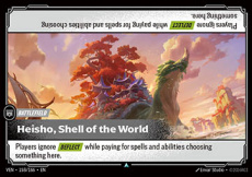 Heisho, Shell of the World - 158/166 - Uncommon Heisho, Shell of the World - 158/166 - Uncommon