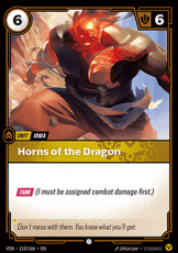 Horns of the Dragon - 118/166 - Common Horns of the Dragon - 118/166 - Common
