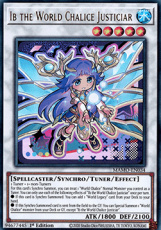 Ib the World Chalice Justiciar(New artwork) - MAMO Ib the World Chalice Justiciar(New artwork) - MAMO-EN034 - Ultra Rare 1st Edition