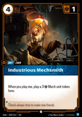 Industrious Mechsmith 049/167 - Common Industrious Mechsmith 049/167 - Common