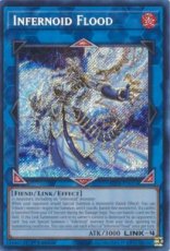 Infernoid Flood - BLTR-EN014 - Secret Rare 1st Edi Infernoid Flood - BLTR-EN014 - Secret Rare 1st Edition