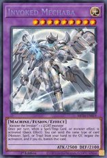 Invoked Mechaba(alternate artwork) - MP24-EN059 - Prismatic Secret Rare 1st Edition